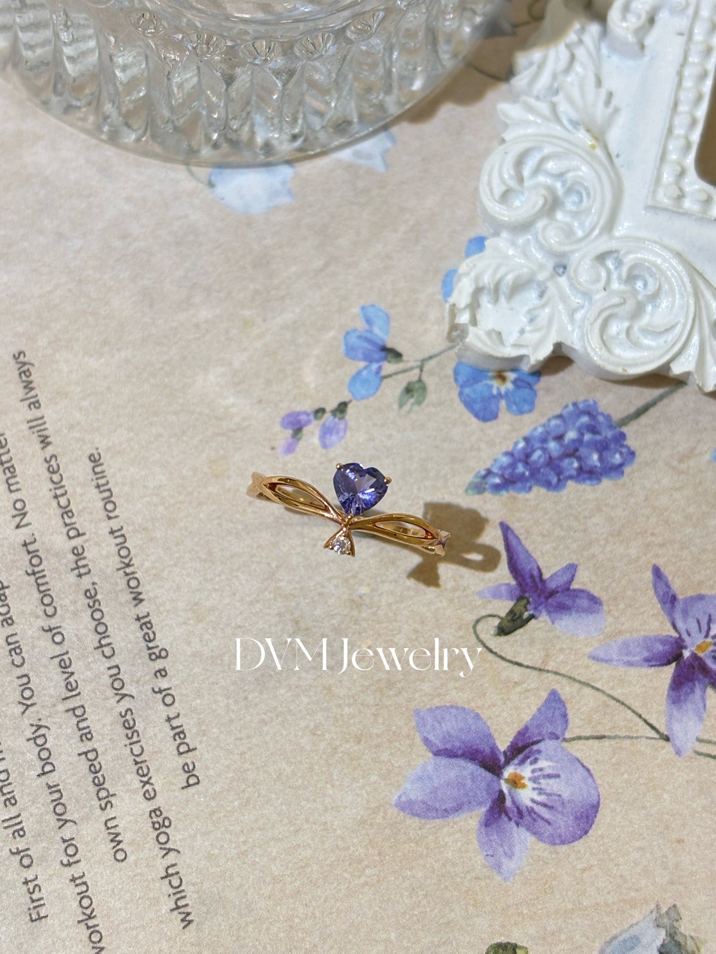 需訂製-18K ROSE GOLD TANZANITE RING |Grta0005