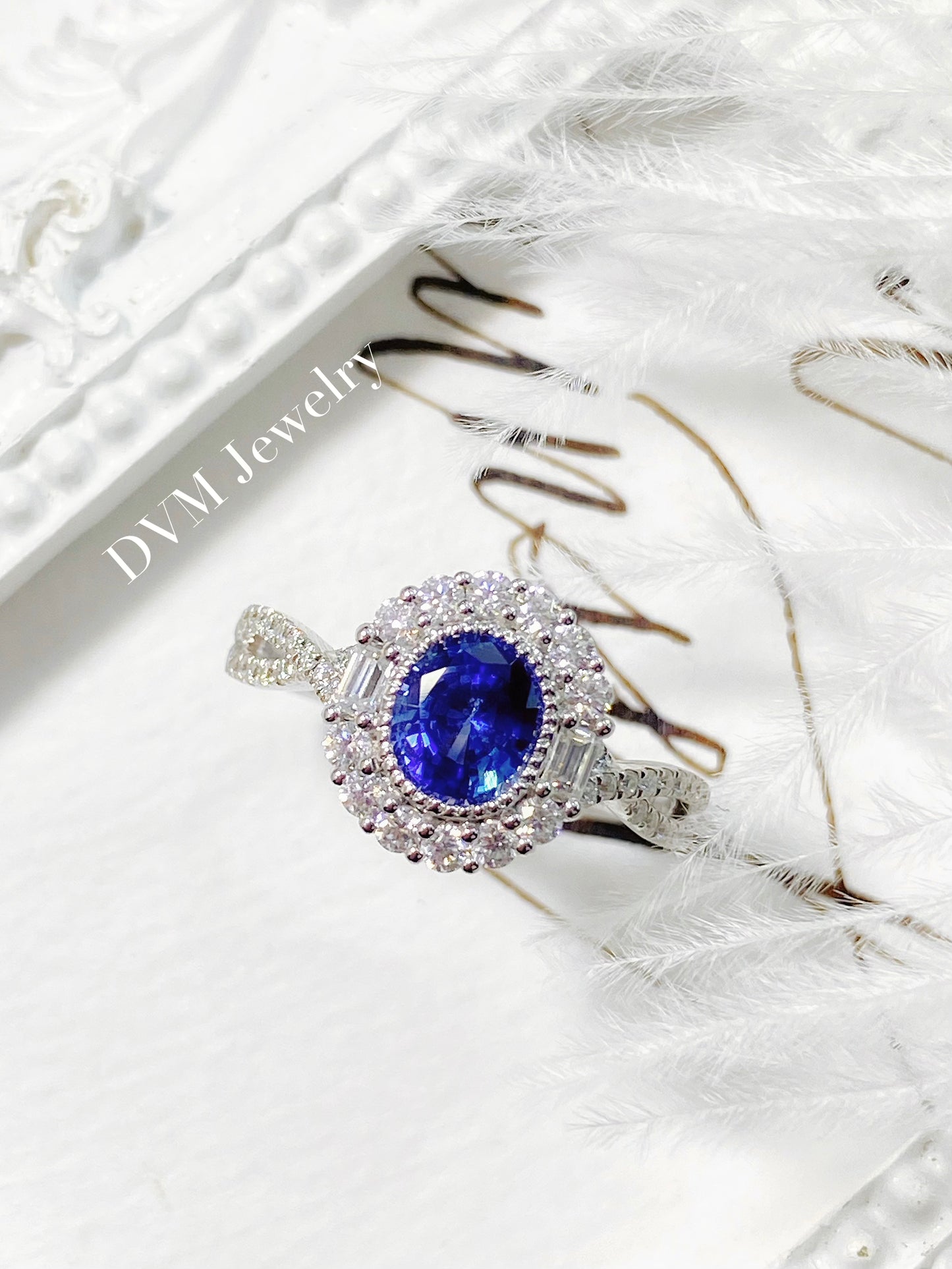18K GOLD SAPPHIRE RING(GUILD) | Grs0047