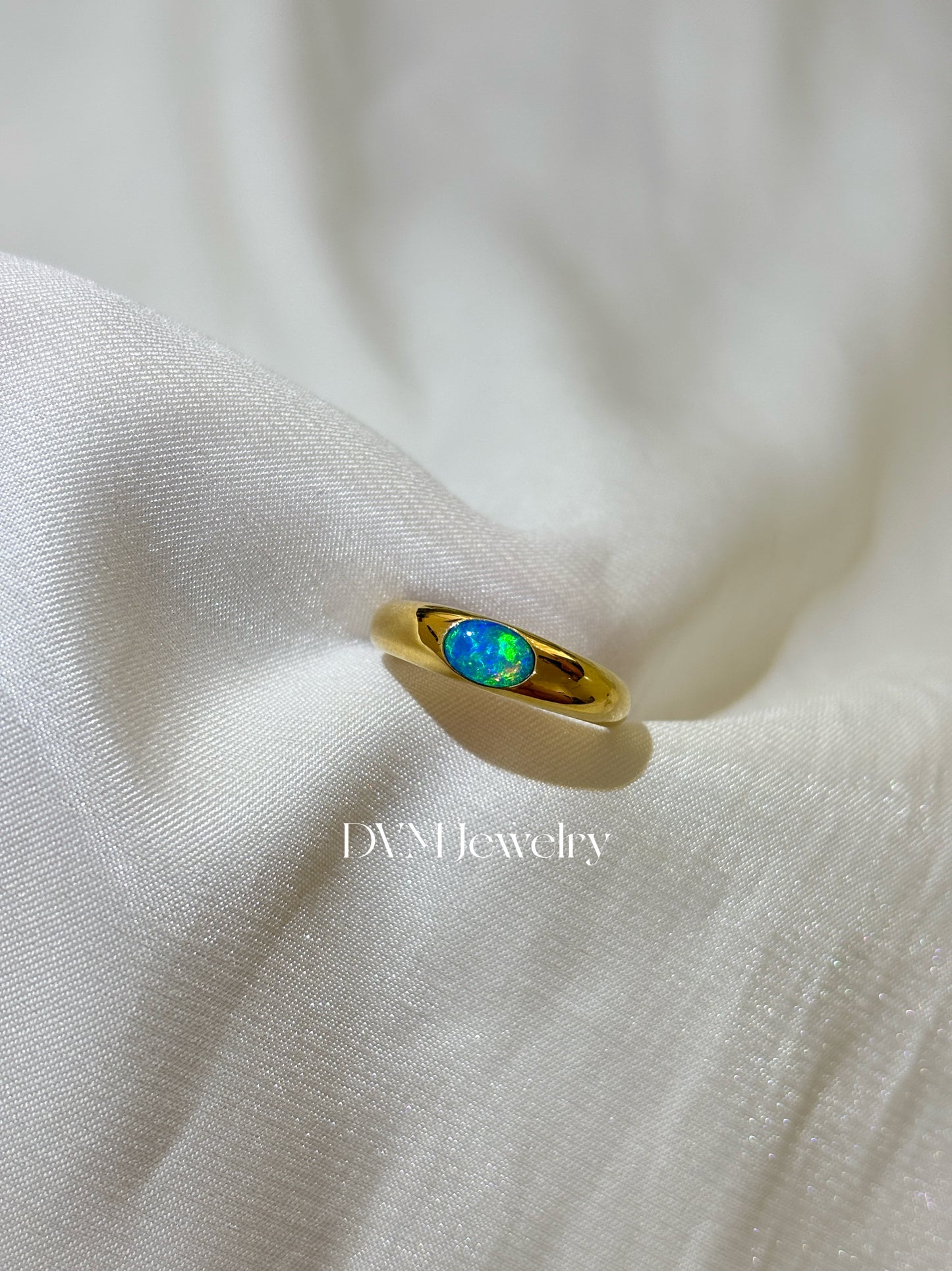 18K GOLD OPAL RING |Gro0005
