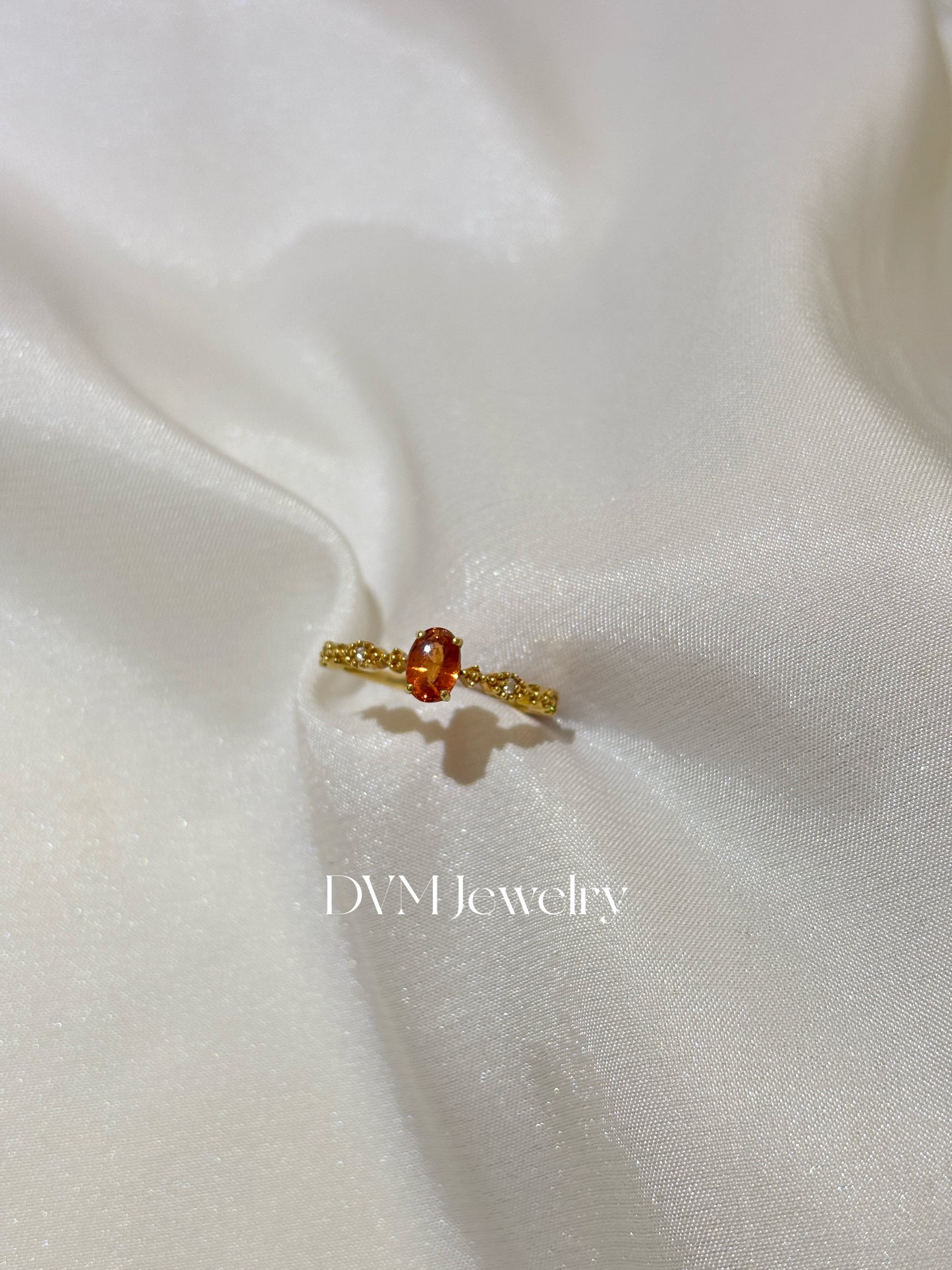 18K GOLD SPESSARTINE RING |Grf 0003