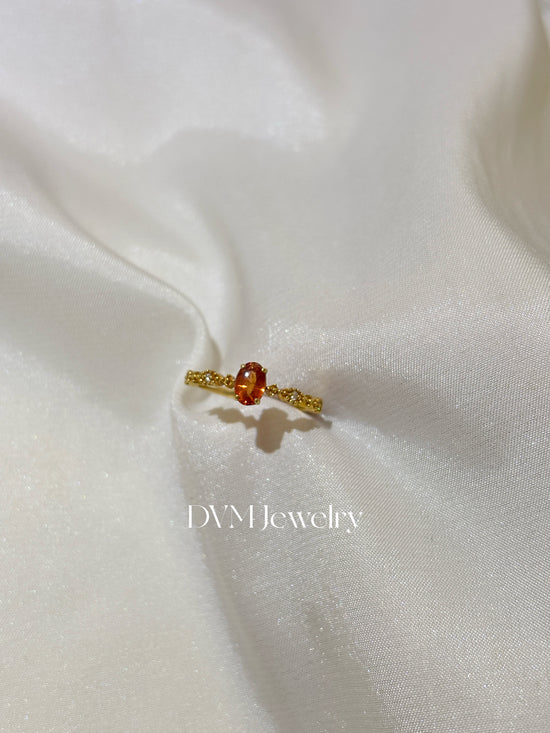 18K GOLD SPESSARTINE RING |Grf 0003