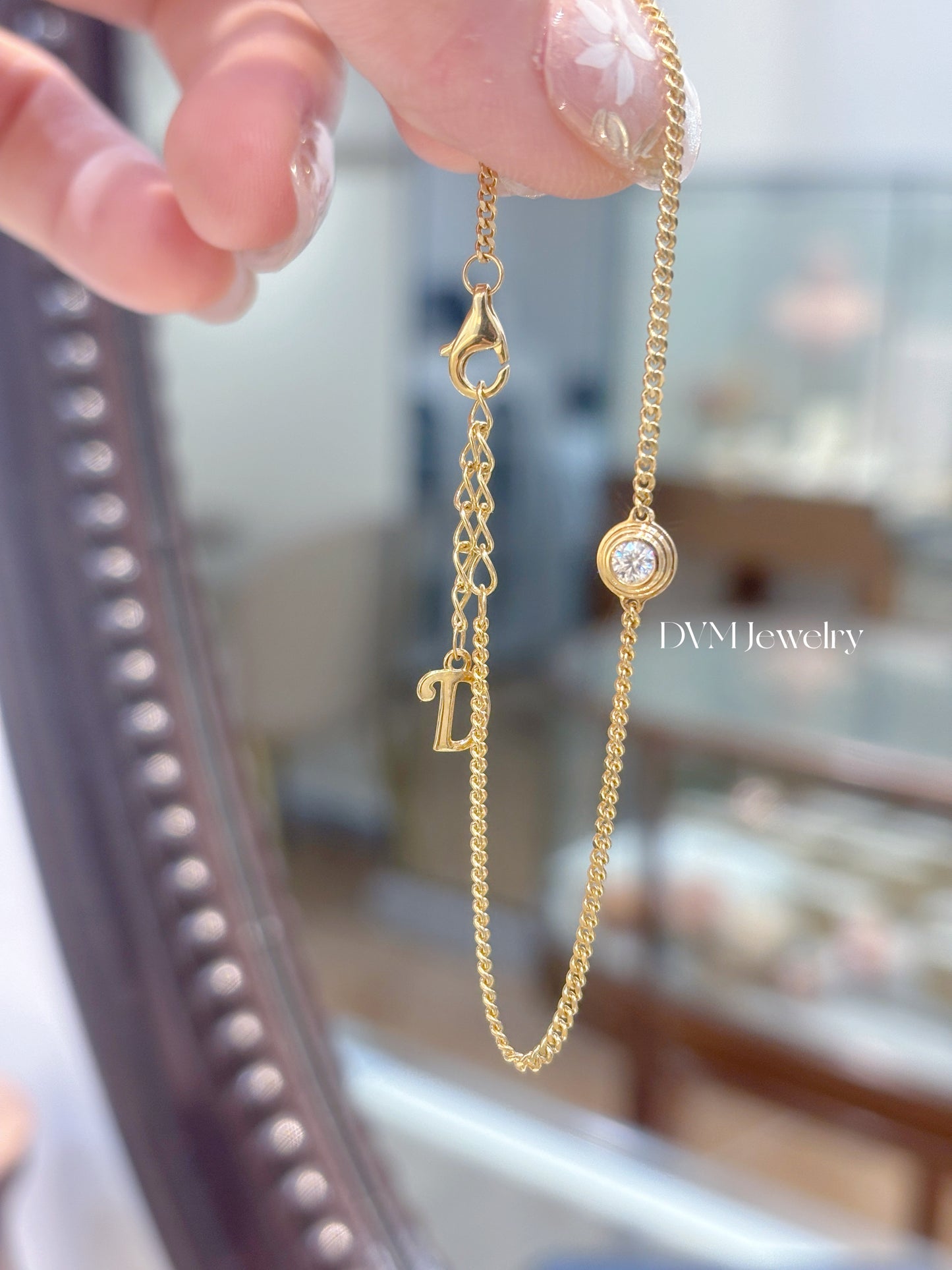 18K GOLD DIAMOND  BRACELET | Dbw0022