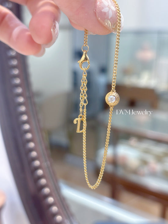 18K GOLD DIAMOND  BRACELET | Dbw0022