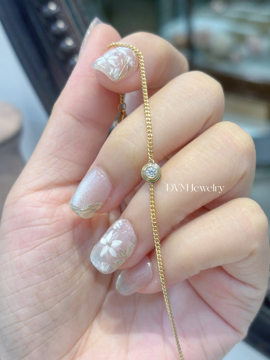 18K GOLD DIAMOND  BRACELET | Dbw0022