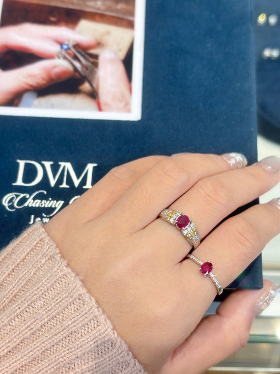 18K GOLD RUBY RING |Grru0034