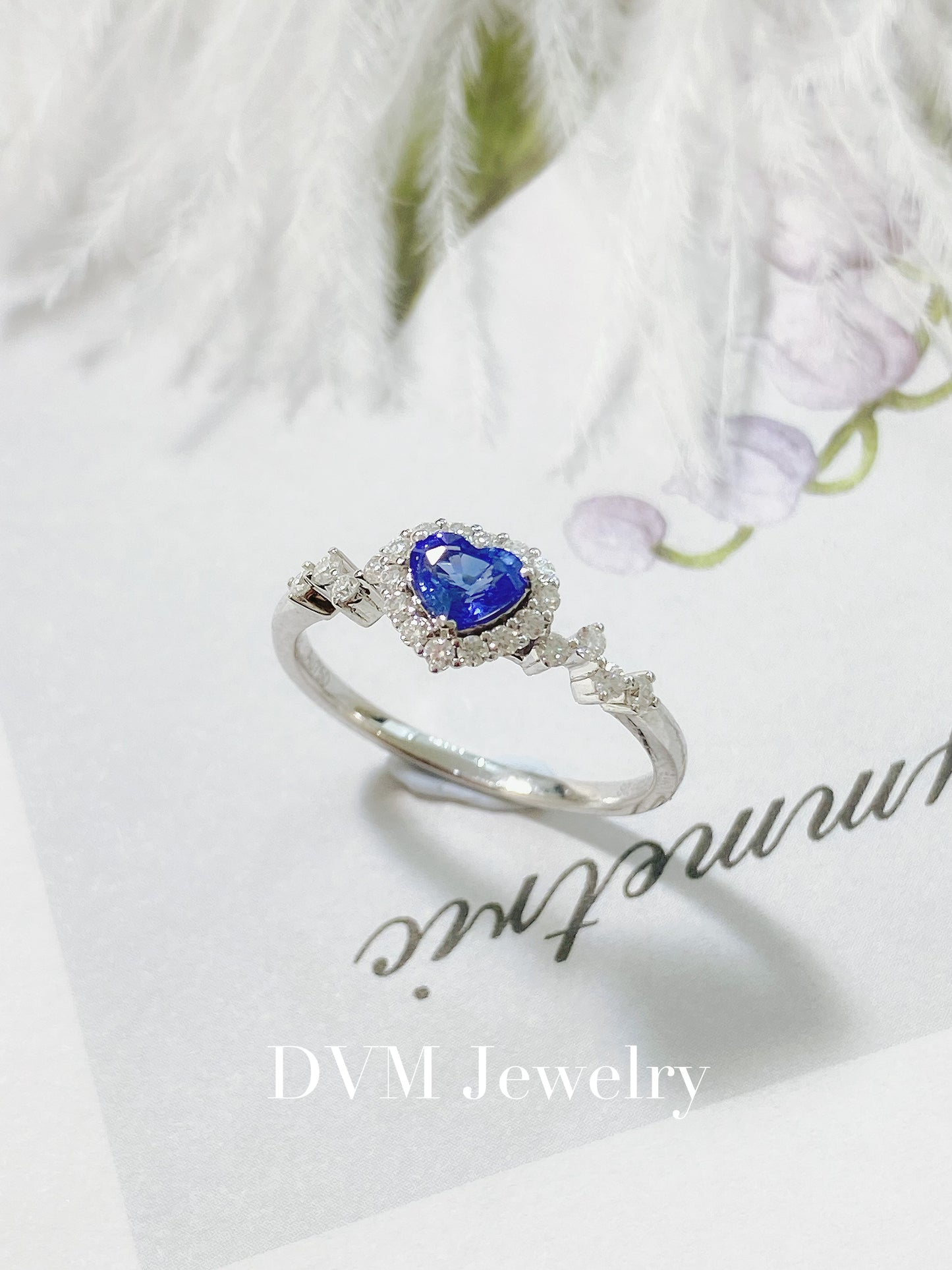 18K GOLD SAPPHIRE RING | Grs0042