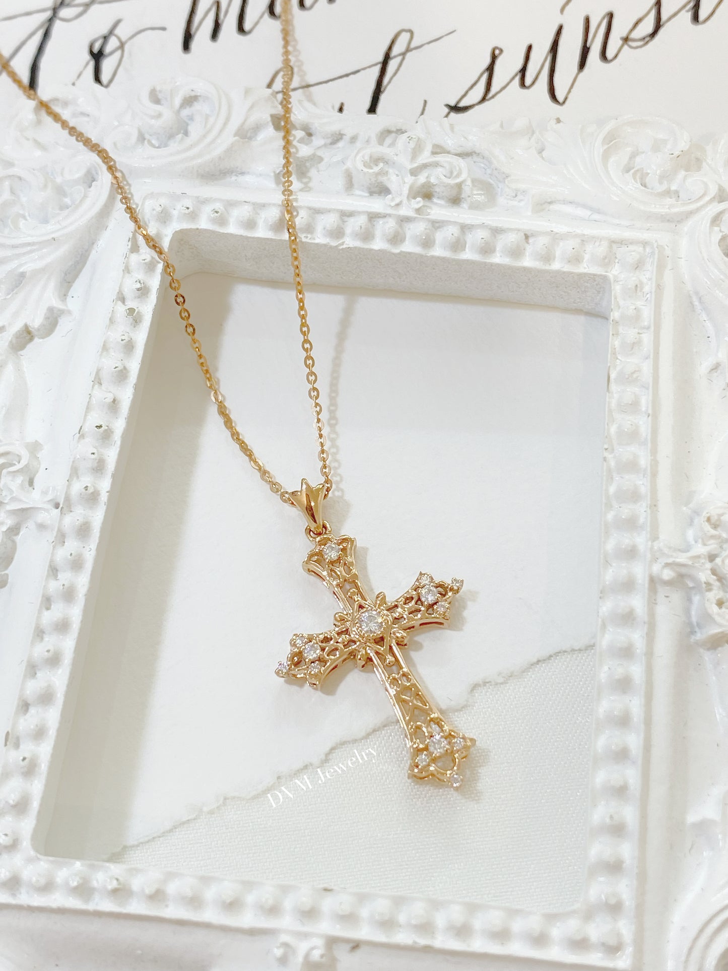 需訂製-18K GOLD DIAMOND PENDANT | Dpw0003