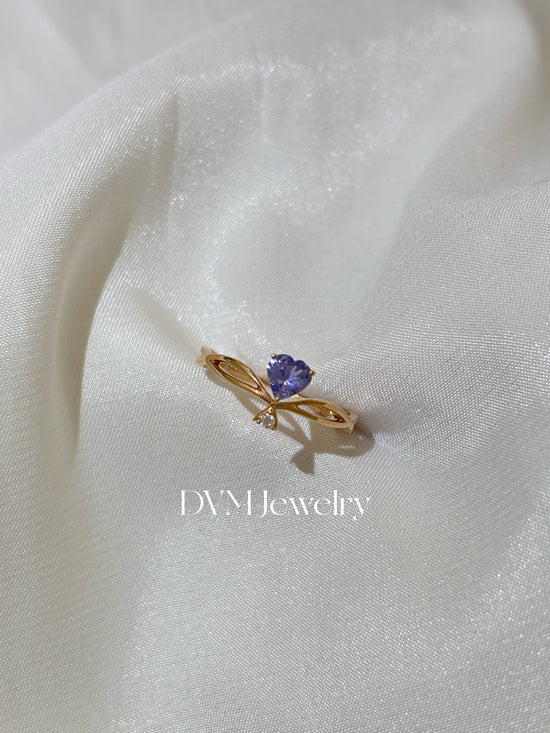 需訂製-18K ROSE GOLD TANZANITE RING |Grta0005