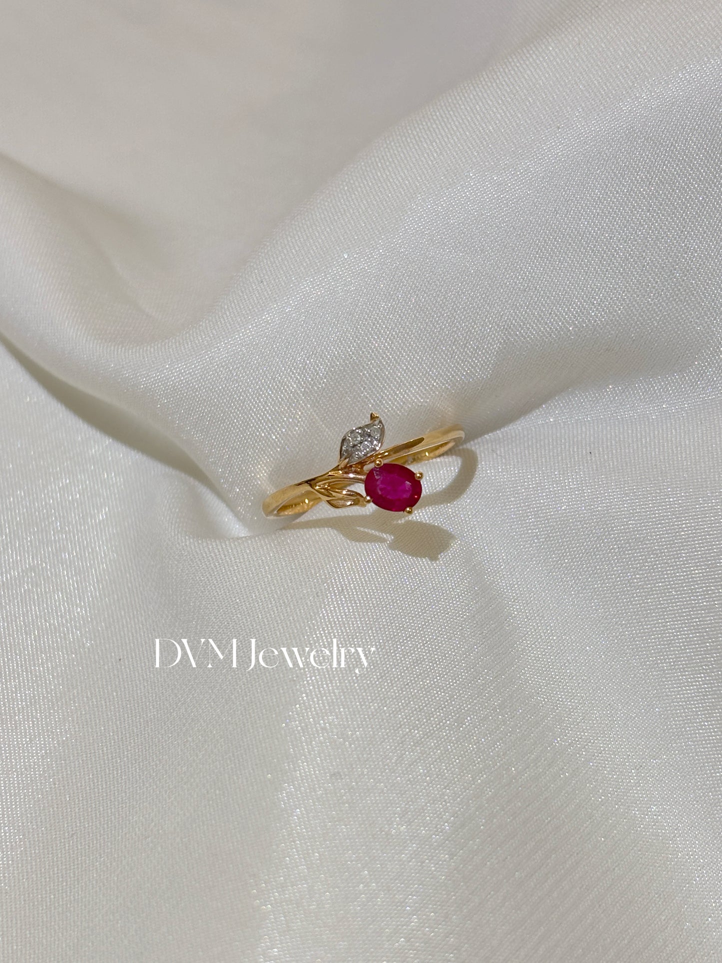 18K GOLD RUBY RING | Grru0032