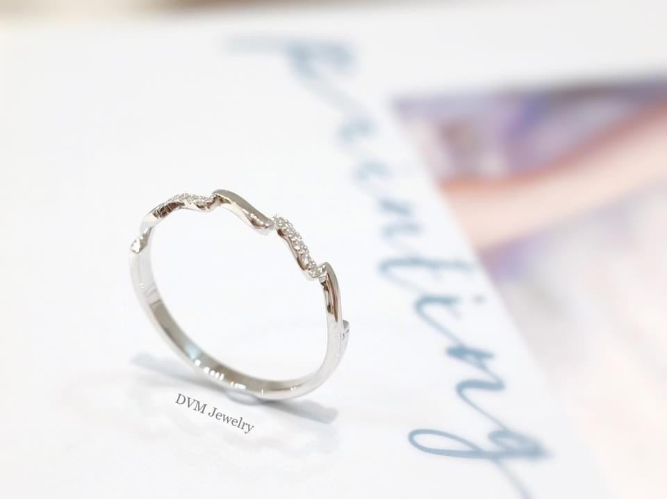 需訂製-18K GOLD DIAMOND RING | Drw0004