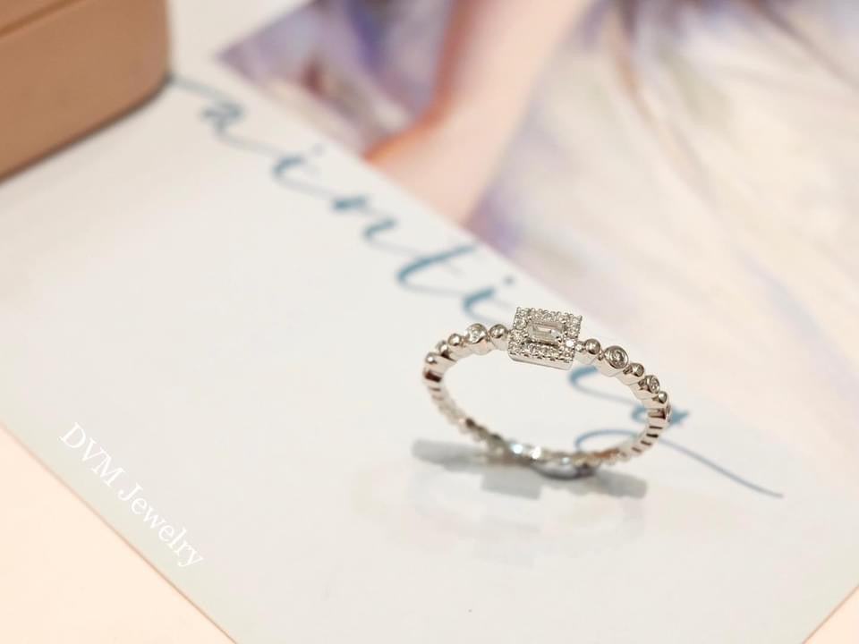 需訂製-18K GOLD DIAMOND RING | Drw0030