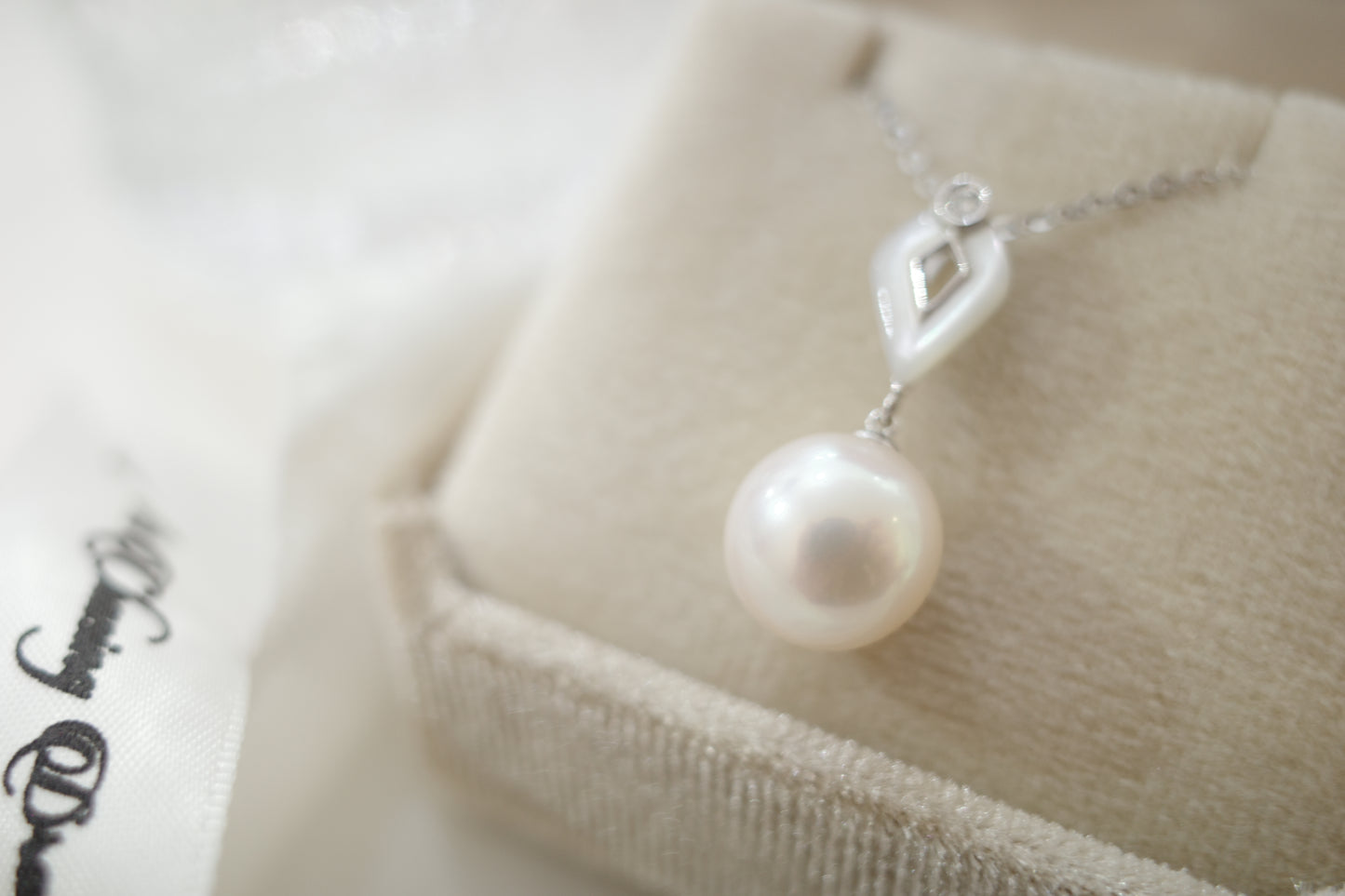 需訂製-18K GOLD SHELL&PEARL NECKLACE | Pb0007