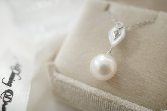 需訂製-18K GOLD SHELL&PEARL NECKLACE | Pb0007