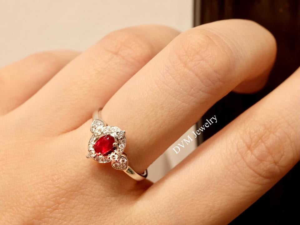需訂製-18K GOLD RUBY RING | Grru0004