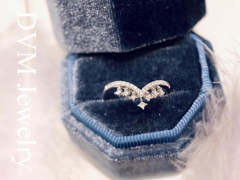 需訂製-18K GOLD DIAMOND RING | Drw0015