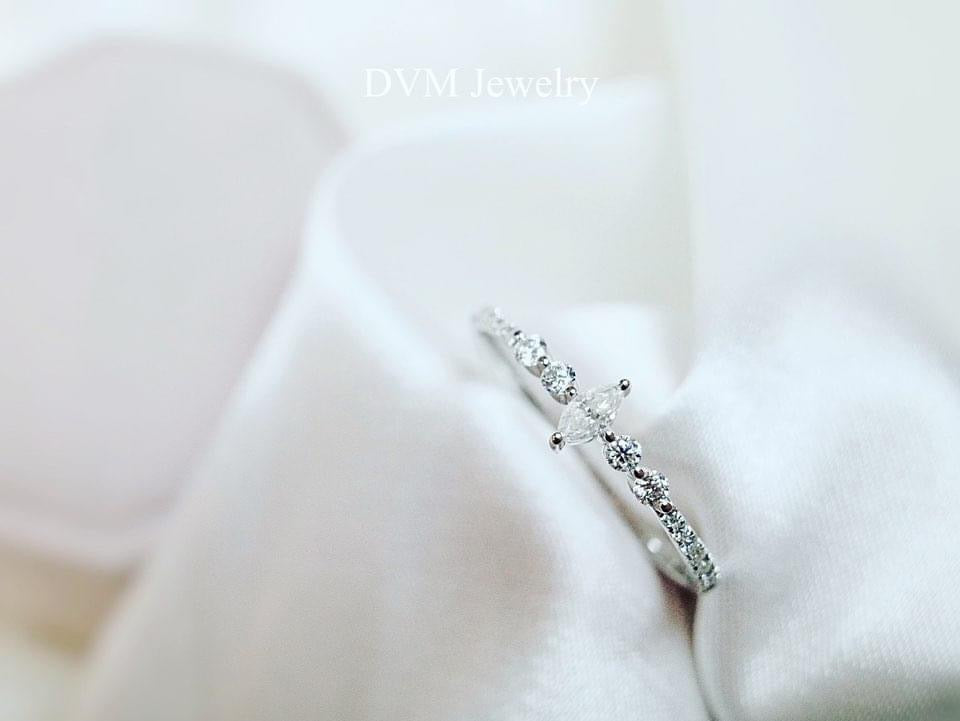 需訂製-18K GOLD DIAMOND RING | Drw0051