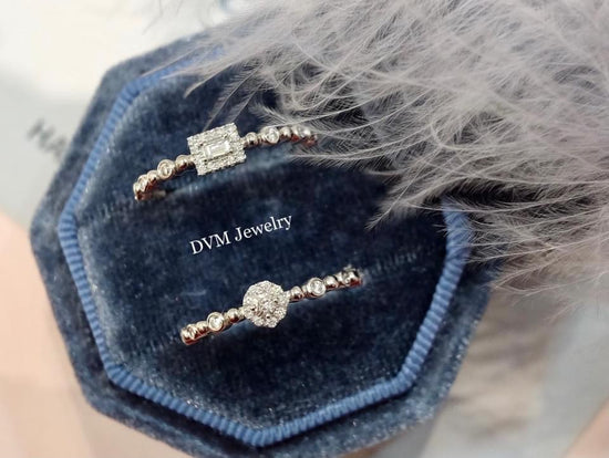 需訂製-18K GOLD DIAMOND RING | Drw0030
