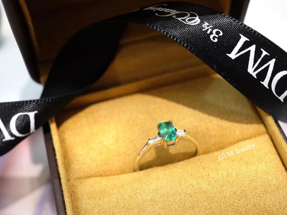 需訂製-18K GOLD EMERAL RING | Gre0001
