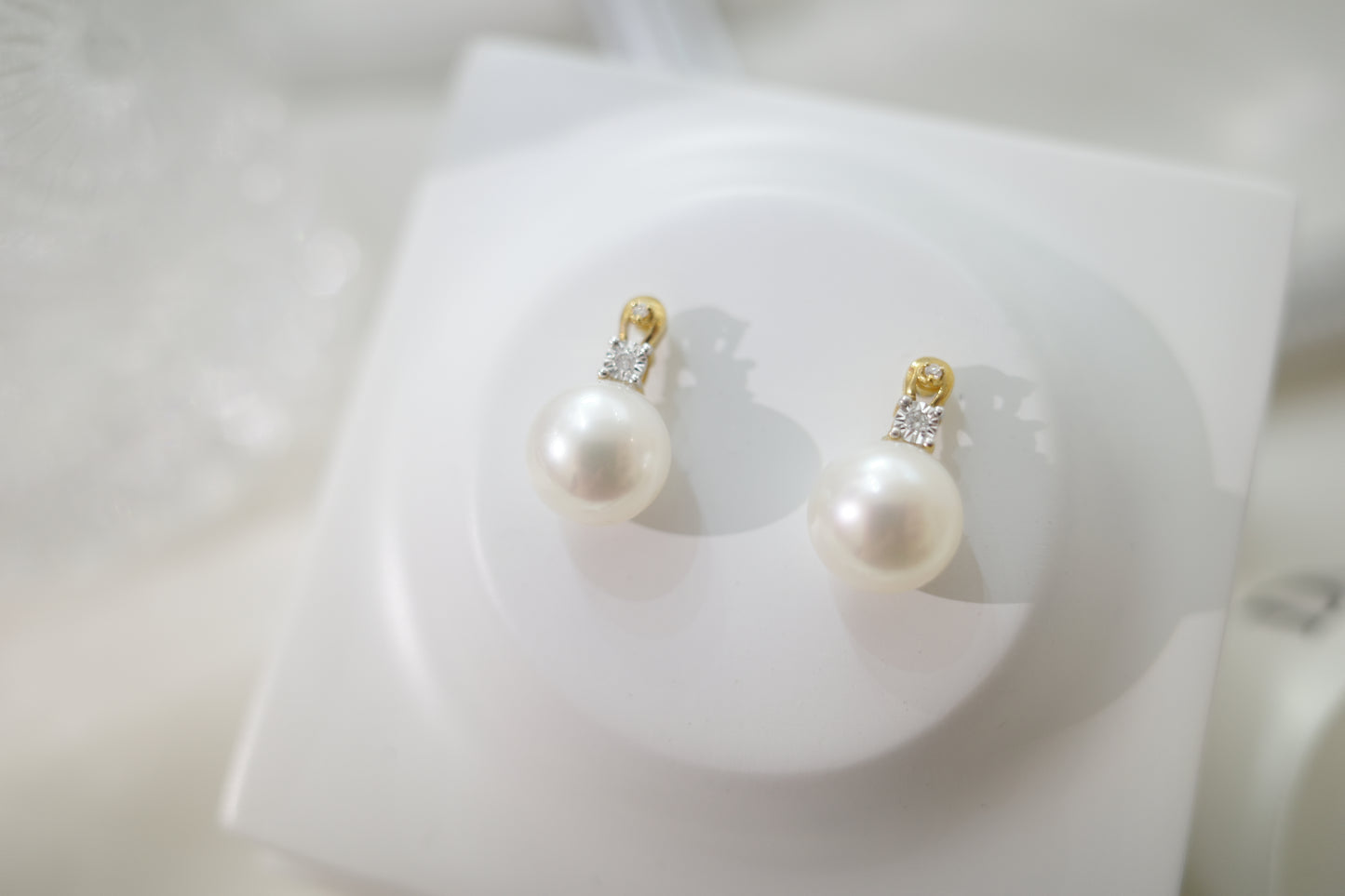 需訂製-18K GOLD PEARL EARRING | Pe0022
