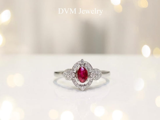 需訂製-18K GOLD RUBY RING | Grru0004