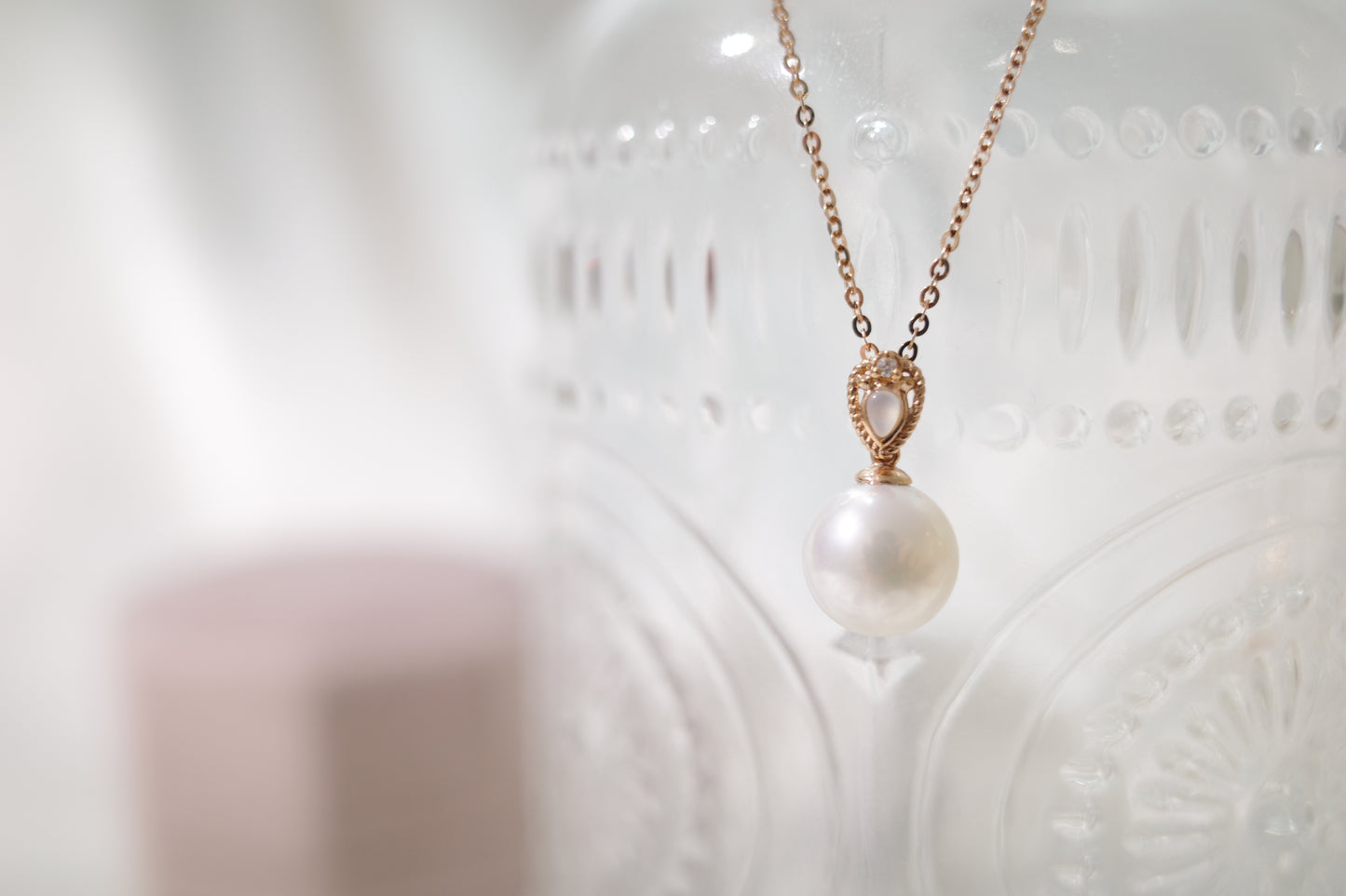 18K GOLD PEARL NECKLACE | Pn0022