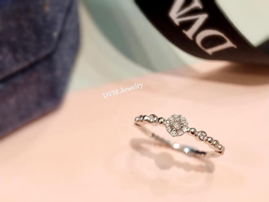 需訂製-18K GOLD DIAMOND RING | Drw0029