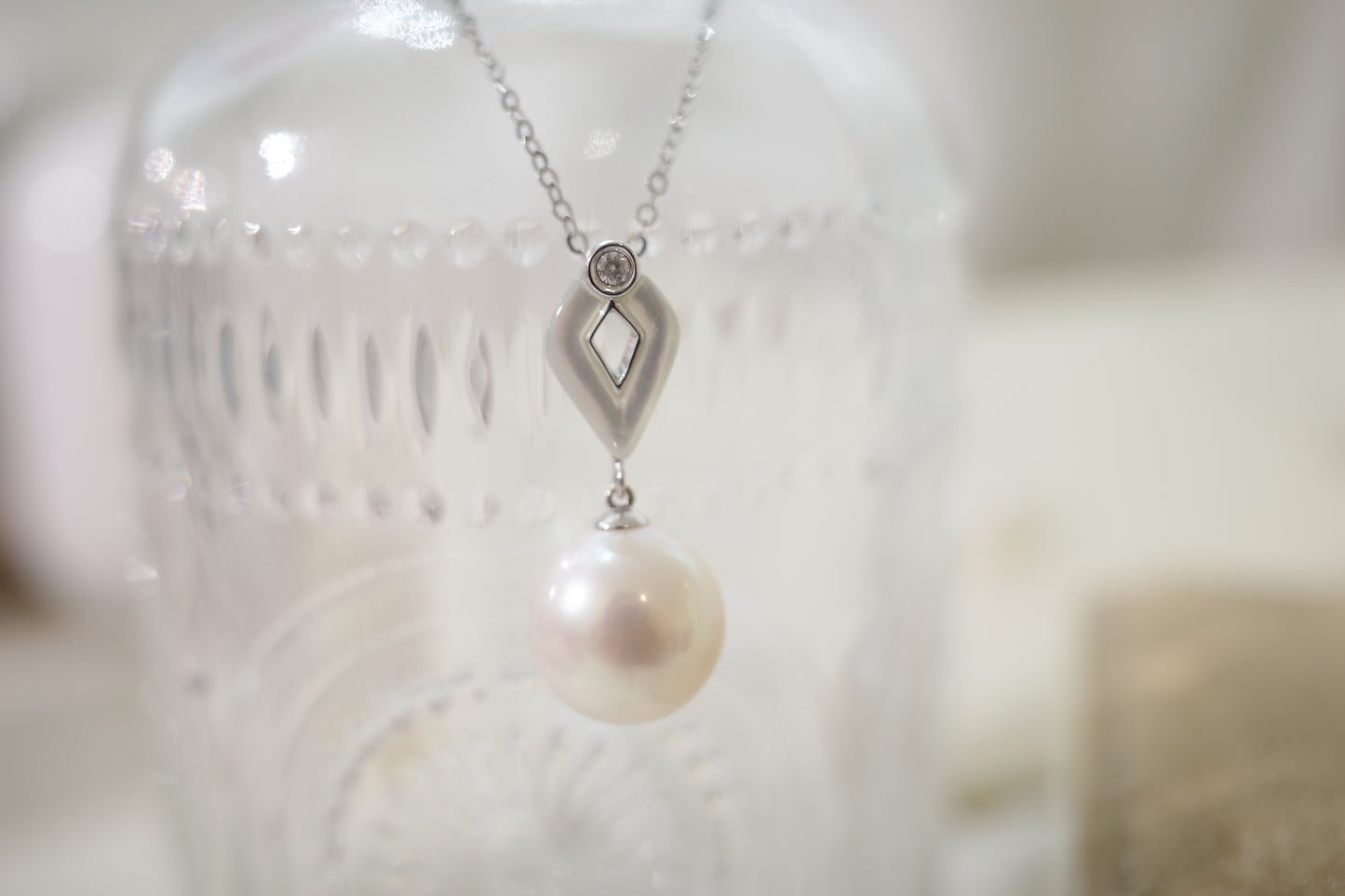 需訂製-18K GOLD SHELL&PEARL NECKLACE | Pb0007
