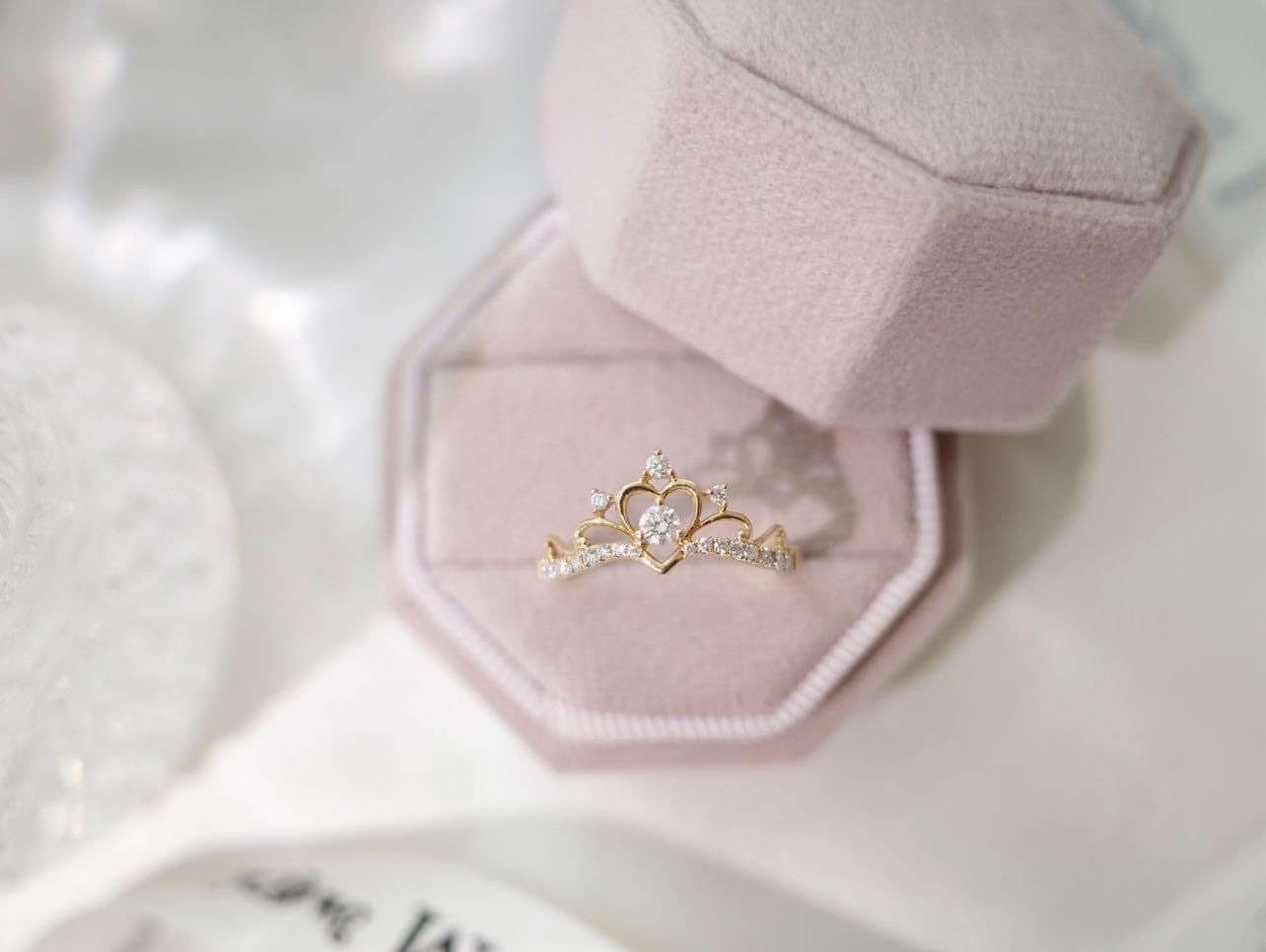 需訂製-18K GOLD DIAMOND RING | Drw0089