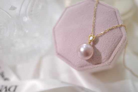 18K GOLD EDISON PEARL NECKLACE | Pn0020