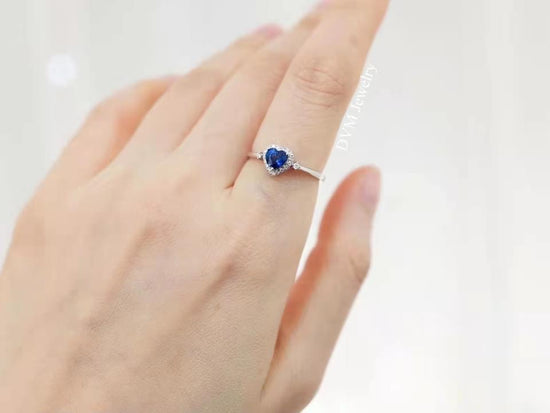 需訂製-18K GOLD SAPPHIRE RING | Grs0017