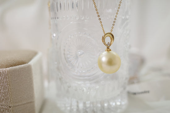 18K GOLD THE SOUTH SEA PEARLS NECKLACE | Pn0004