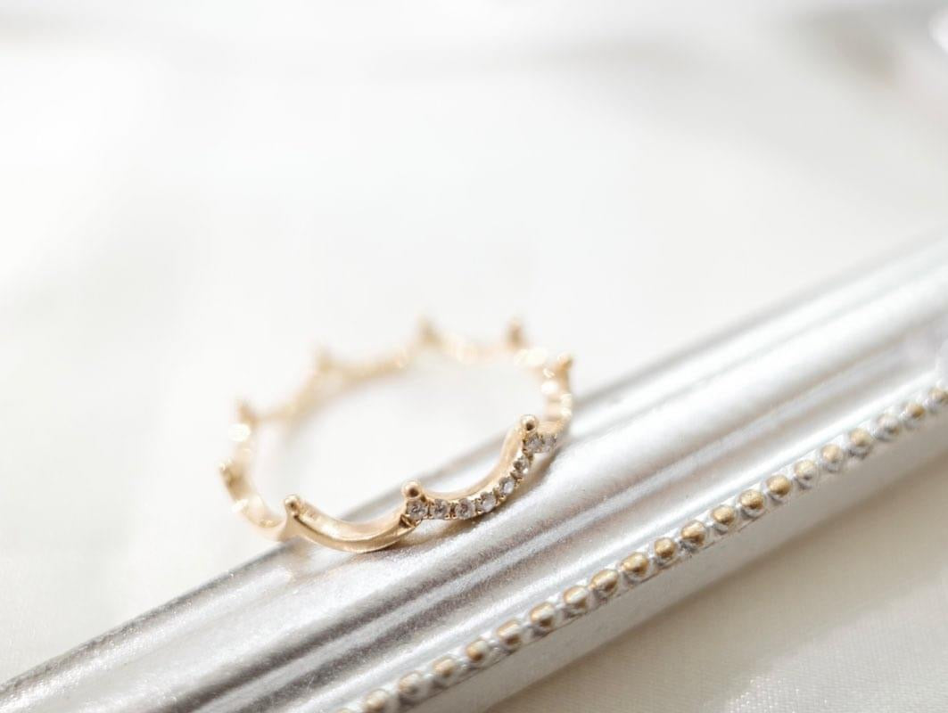 需訂製-18K GOLD DIAMOND RING | Drw0088
