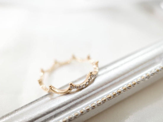 需訂製-18K GOLD DIAMOND RING | Drw0088