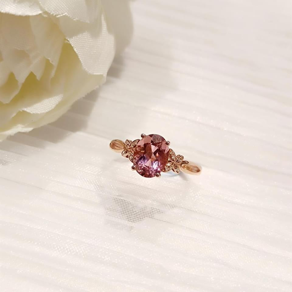 需訂製-18K GOLD TOURMALINE RING Grto