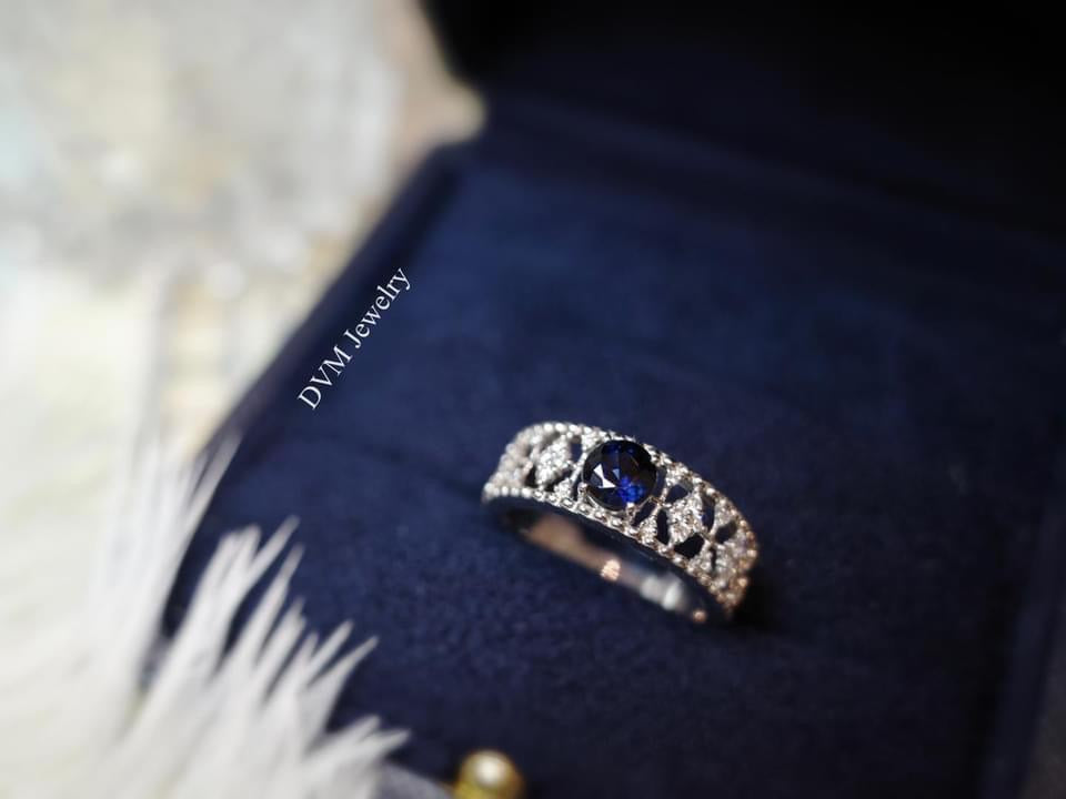 需訂製-18K GOLD SAPPHIRE RING | Grs0013
