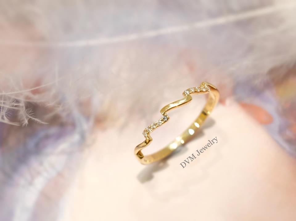 需訂製-18K GOLD DIAMOND RING | Drw0004