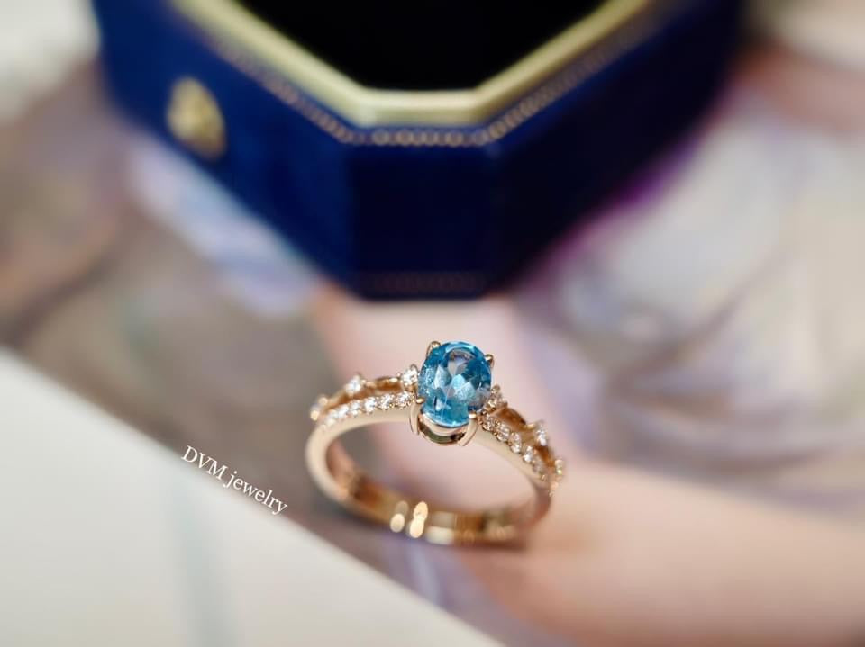 需訂製-18K GOLD TOPAZ RING | Grtp0001
