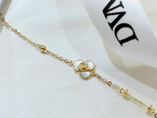 需訂製-18K GOLD PEARL BRACELET | Pb0010