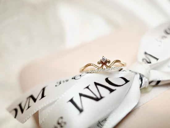 需訂製-18K GOLD DIAMOND RING | Drw0042