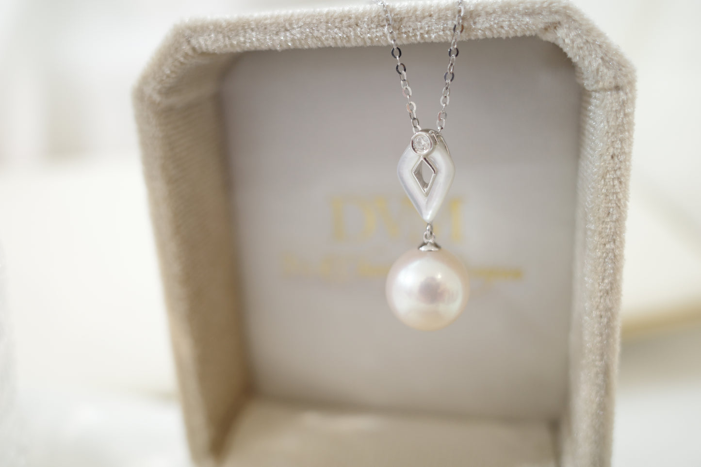 需訂製-18K GOLD SHELL&PEARL NECKLACE | Pb0007