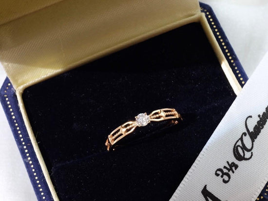 需訂製-18K GOLD DIAMOND RING | Drw0084