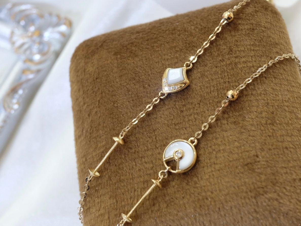 需訂製-18K GOLD PEARL BRACELET | Pb0010