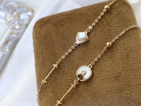 需訂製-18K GOLD PEARL BRACELET | Pb0010