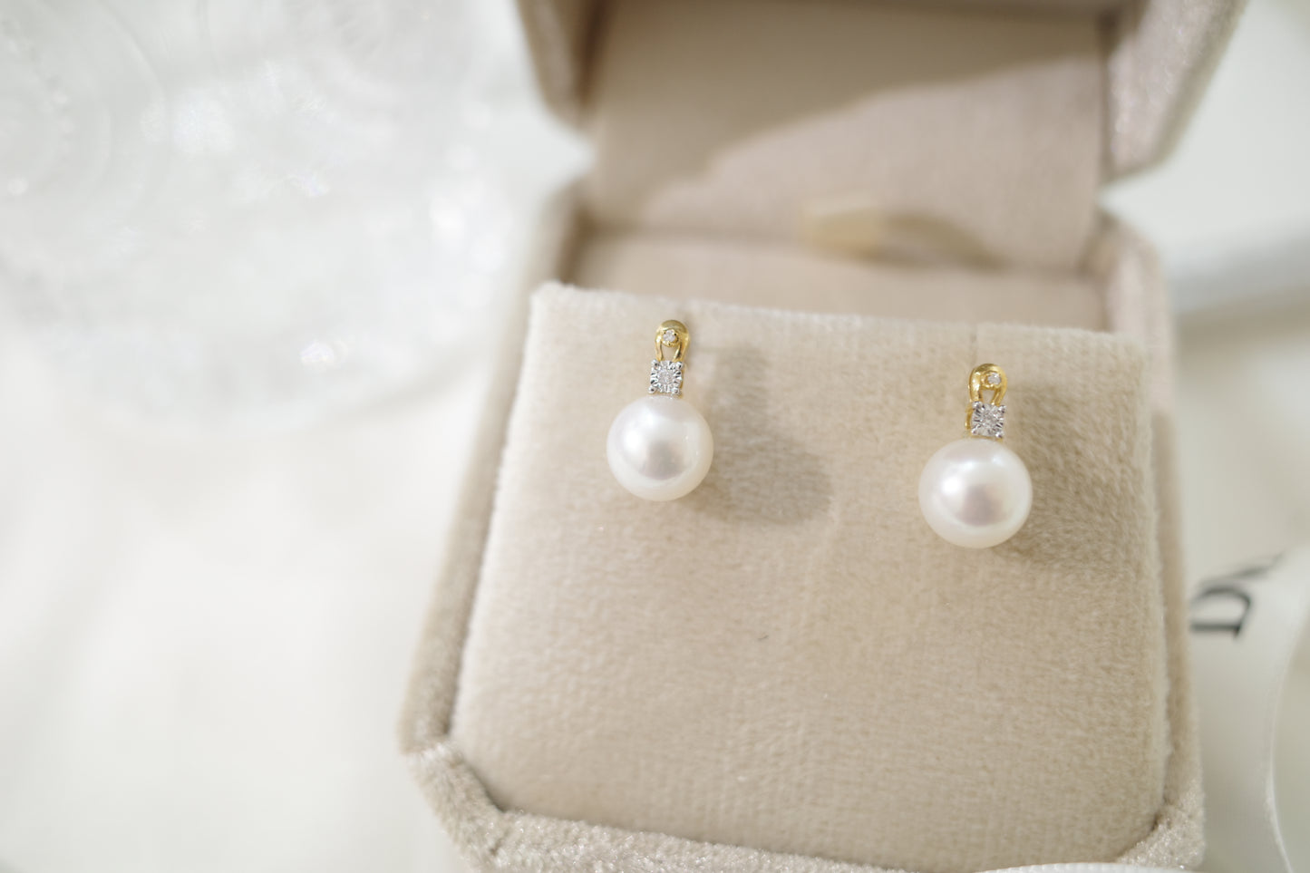 需訂製-18K GOLD PEARL EARRING | Pe0022