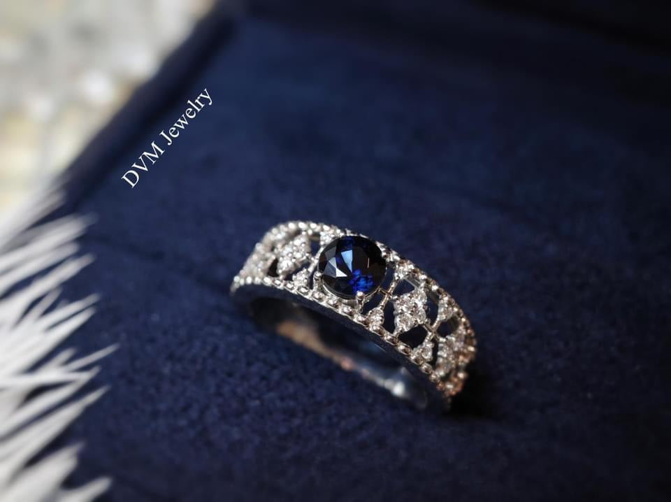 需訂製-18K GOLD SAPPHIRE RING | Grs0013