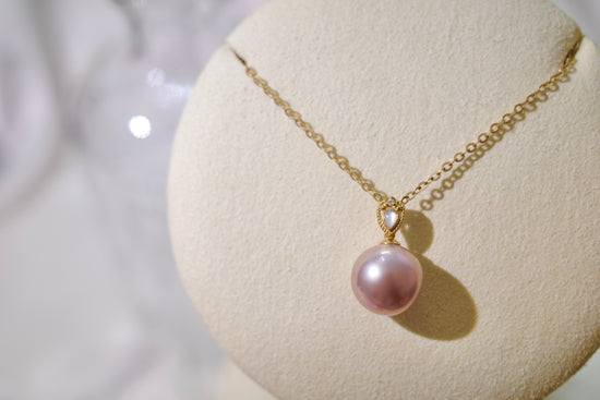 18K GOLD EDISON PEARL NECKLACE | Pn0020