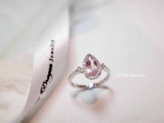 需訂製-18K GOLD MORGANITE RING | Grm0001