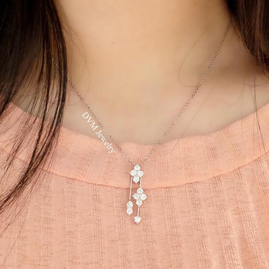 需訂製-18K GOLD DIAMOND NECKLACE | Dpw0002
