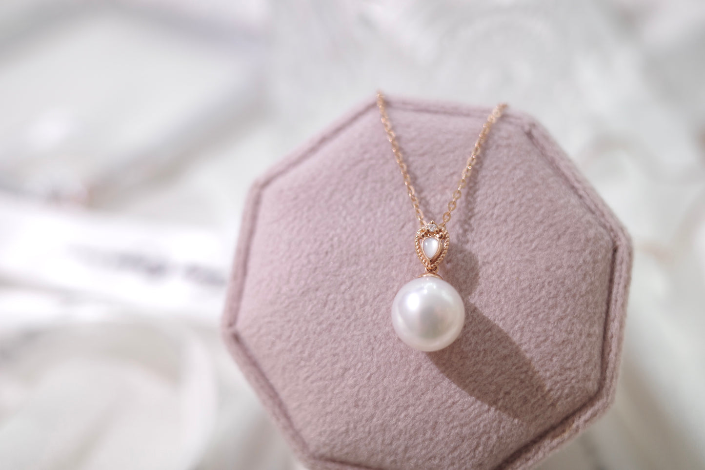 18K GOLD PEARL NECKLACE | Pn0022