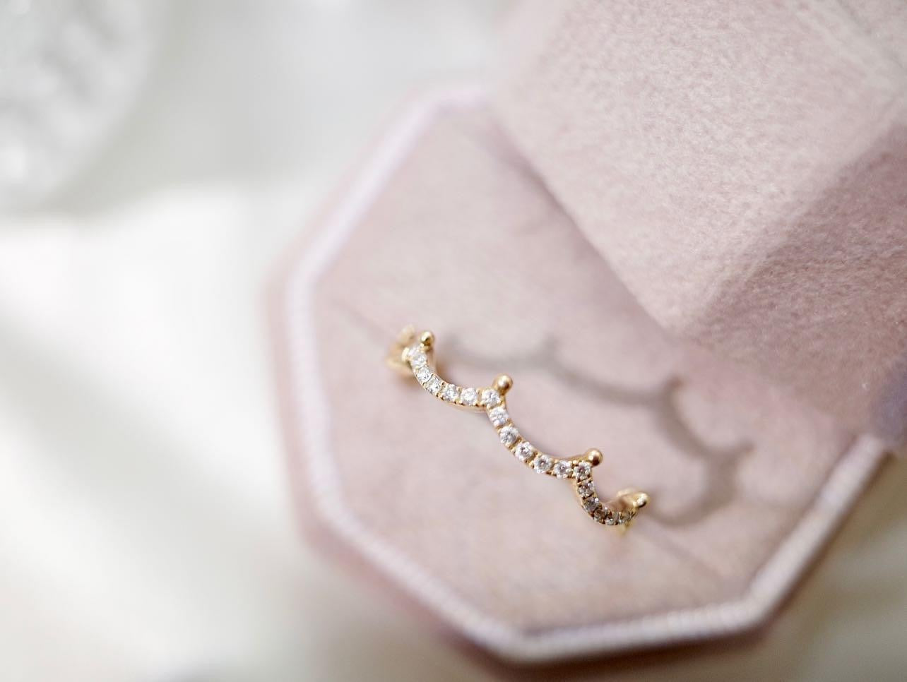 需訂製-18K GOLD DIAMOND RING | Drw0088